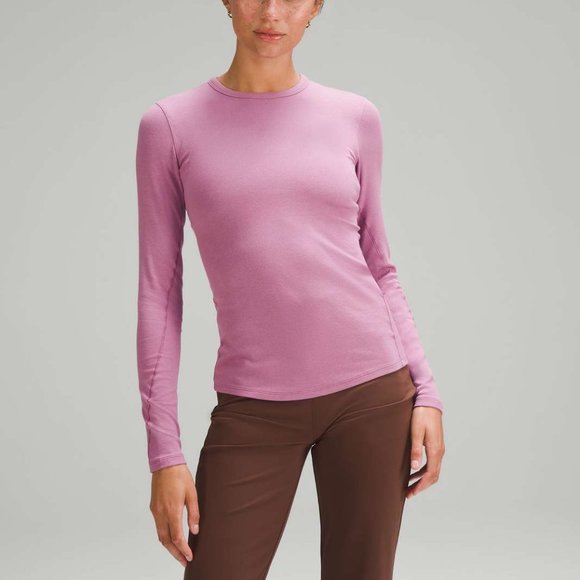 lululemon athletica Tops - NWT Lululemon Hold Tight Long Sleeve, Sz 6, Velvet Dust